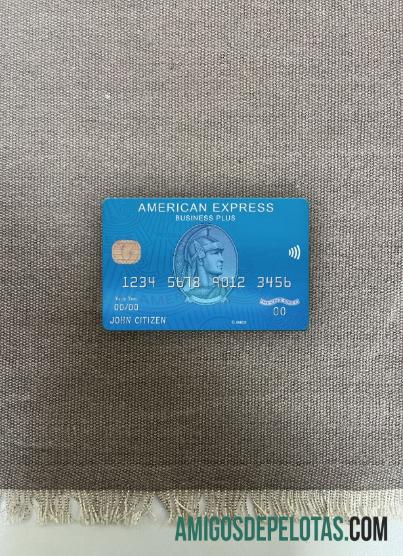 Cartão American Citizens Bank Amex Blue Business Plus Photolook Front modelo